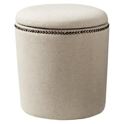 Melbourne  Gallery on Seating   Accent Furniture Storage Ottoman  Linen   Target   Linen