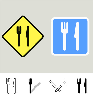 Knife Fork Clipart. Fork+and+knife+symbol