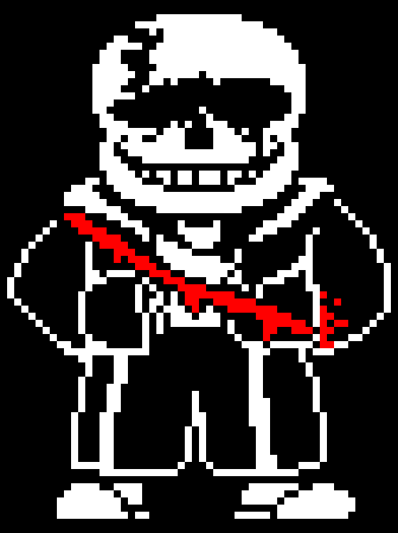 images Last Breath Sans Phase 3 Sprite pixel art maker