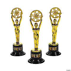 12 Movie Buff Gold Trophies