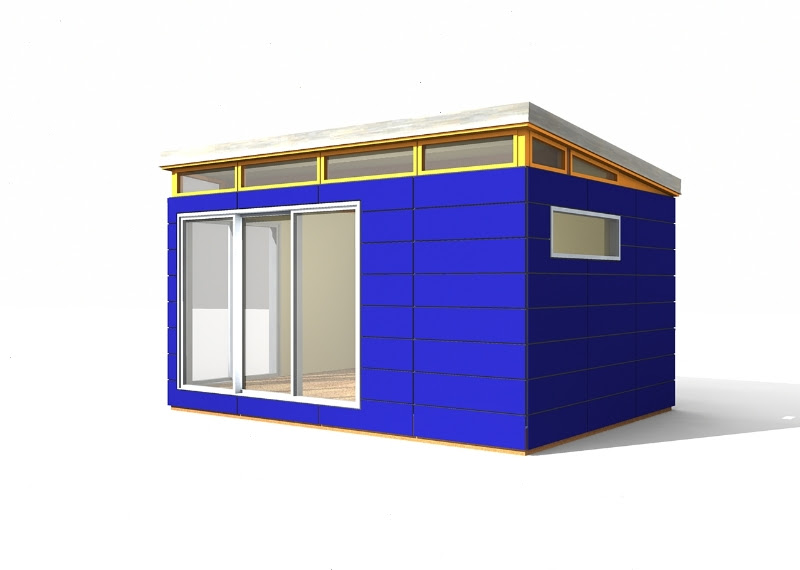 Prefabricated Shed Kit | Modern-Shed Kit: 12' x 16' | Instals Quickly Prefabricated Shed Kit | Modern-Shed Kit: 12' x 16' | Instals Quickly