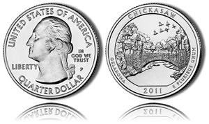 Chickasaw National Recreation Area Quarter