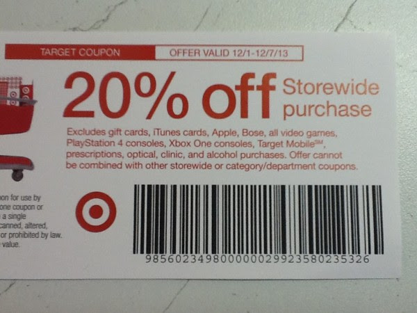 Black Friday only: Target offering coupon for 20% off your ...
