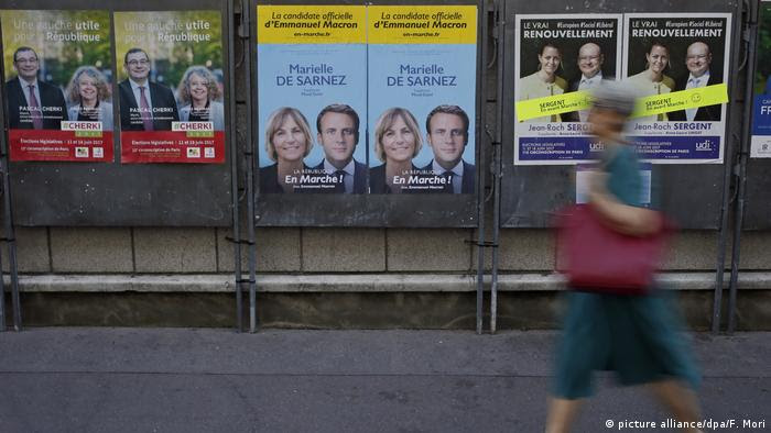 Frankreich Wahl 2017 | (picture alliance/dpa/F. Mori)