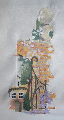 Secret Garden Cross Stitch WIP01
