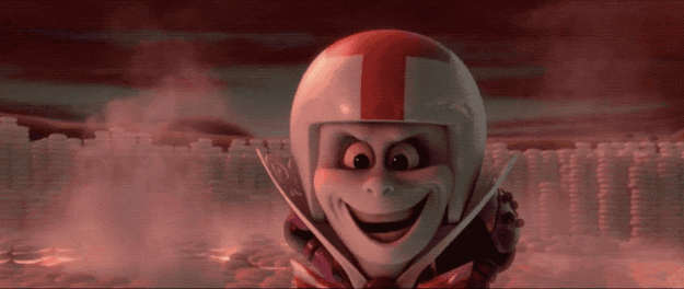 And finally, we see King Candy/Turbo get eaten and morph into a hybrid of himself and the cy-bug.