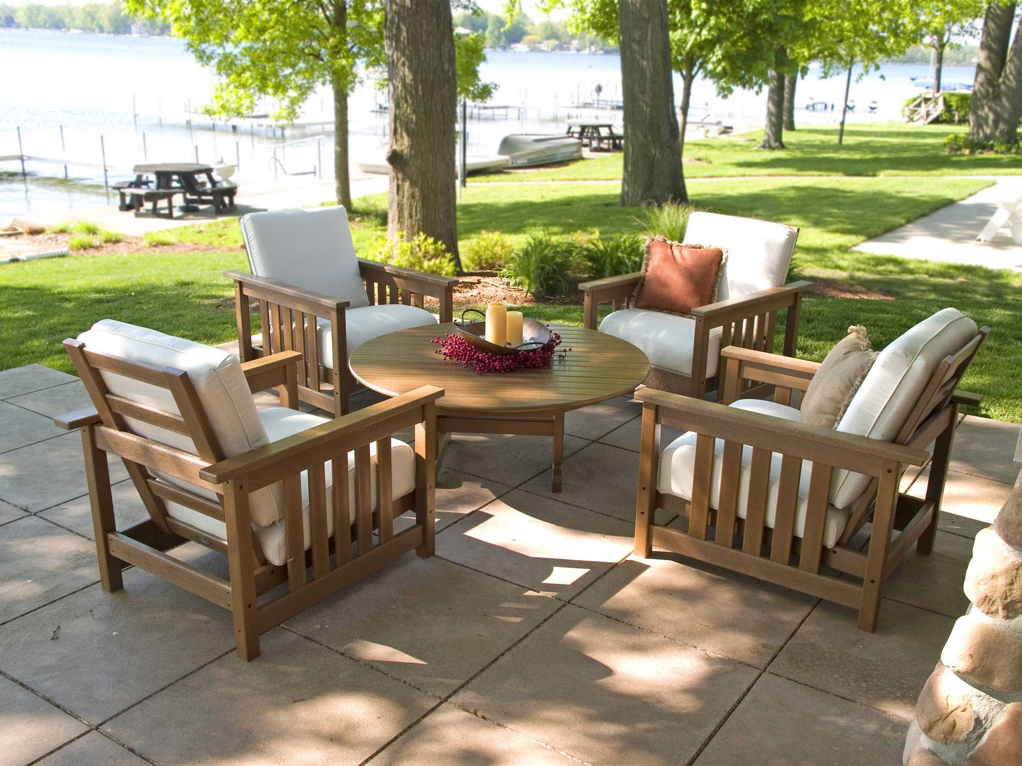 POLYWOOD® Mission Recycled Plastic Chair | PWCMC23
