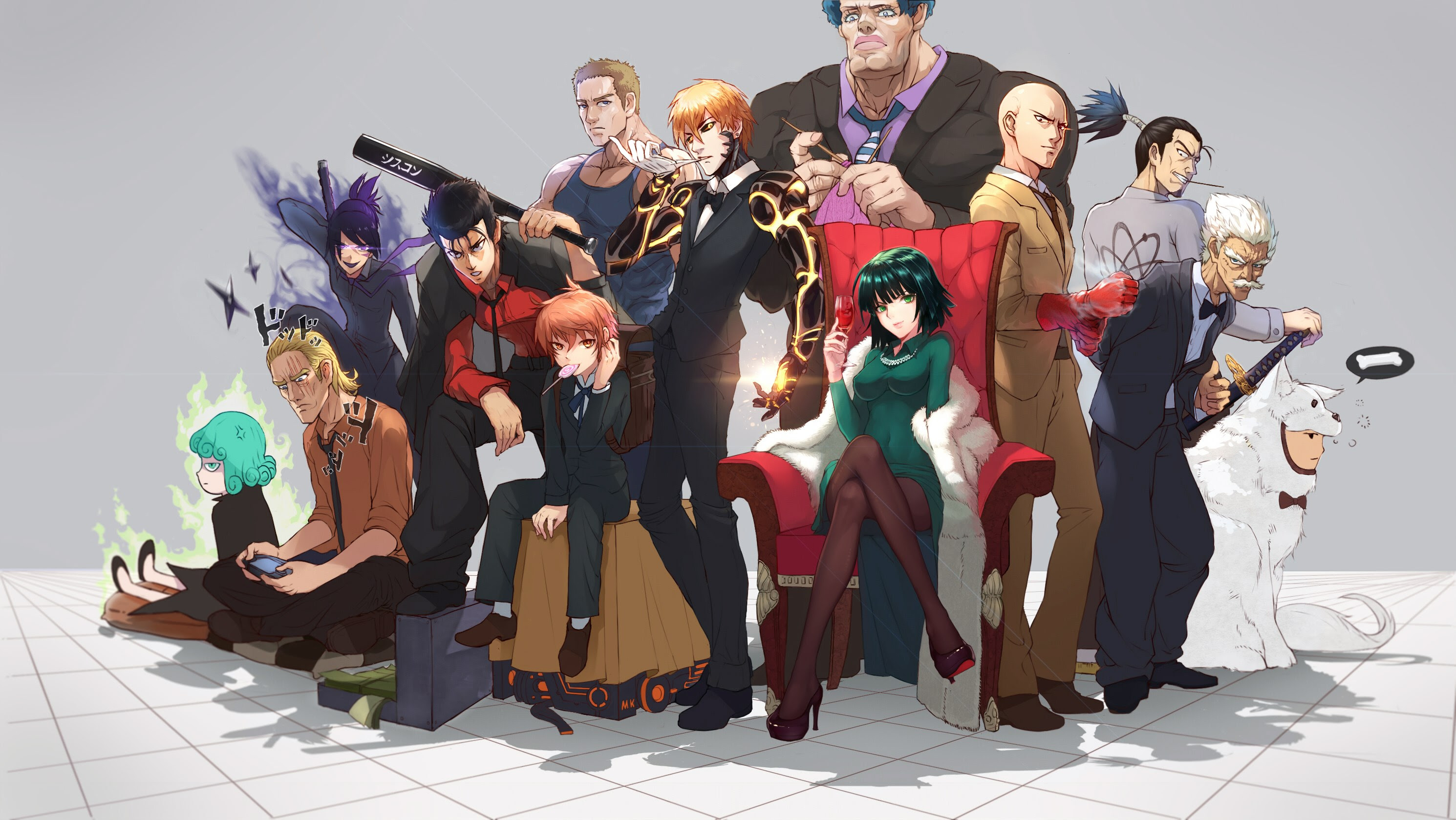 One Punch Man Full Hd Wallpaper Photo 2980x1678