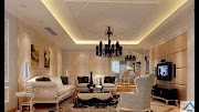 Konsep Terkini Desain Plafon Gypsum Ruang Tamu Minimalis