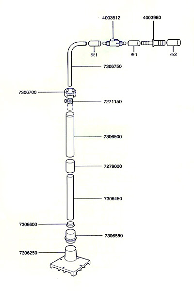 エーハイム 底面オーバーフローフィルター レヨンベールアクア