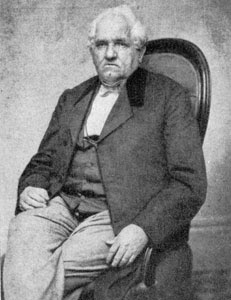 1. Daniel Pratt (1797-1874), Reading, Massachusetts, clockmaker. From a photograph owned by his great-granddaughter.