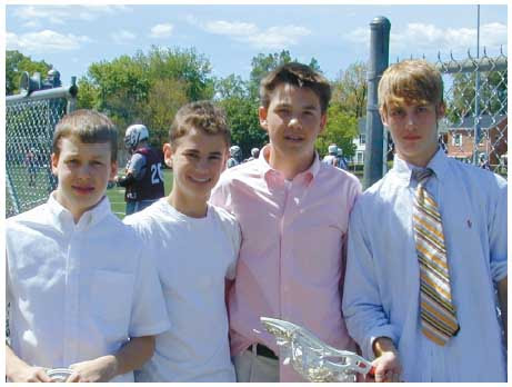 Four University of Detroit Jesuit High School students are on their way to 