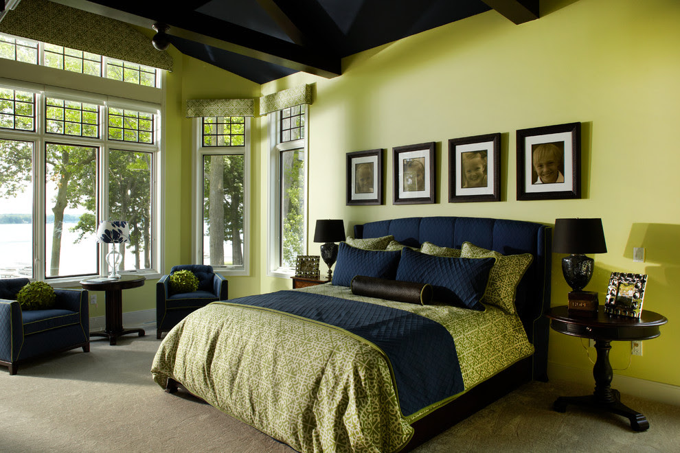 Green and Black Bedroom Ideas - Interior Design Ideas