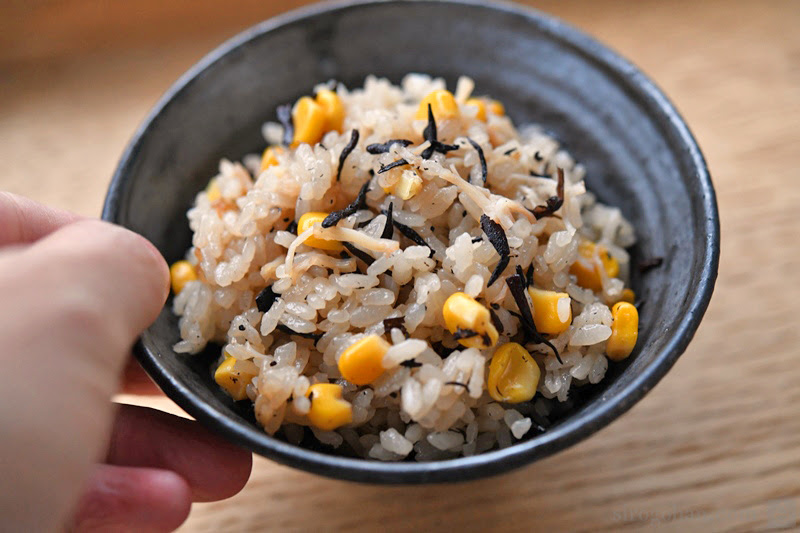 缶詰活用で手軽に ひじき帆立コーンの炊き込みご飯のレシピ 作り方 白ごはん Com