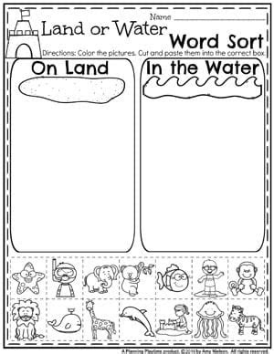 We have over 35 free, printable summer worksheets. summer preschool worksheets planning playtime