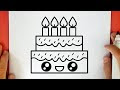 [Imprimable] dessin anniversaire facile 912680