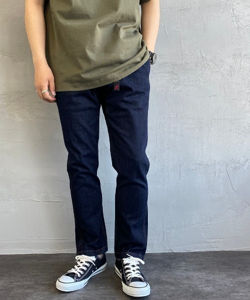 Gramicci グラミチ Gramicci デニムパンツ Gramicci グラミチ のファッション デニムnn パンツジャストカット ニューナロー テーパード デニムパンツ