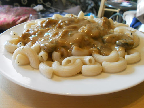 vegan stroganoff