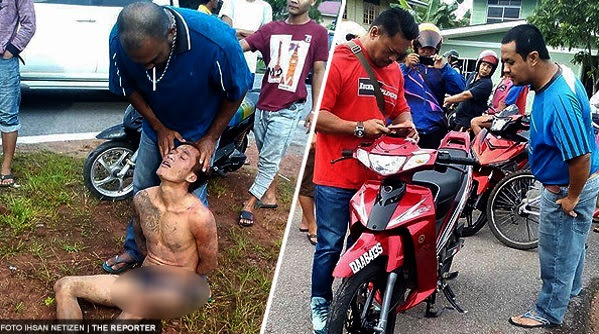 'Suka Hati Kau Jer Nak Rembat Motor Orang'. Nah Terimalah Balasannya.!!