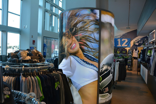 Century Link Field Seattle cheerleader