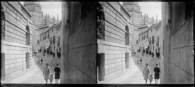 Calle de la Ciudad en junio de 1927. Fotografía de Albert Oliveras i Folch. © Arxiu Fotogràfic de Catalunya. Centre Excursionista de Catalunya