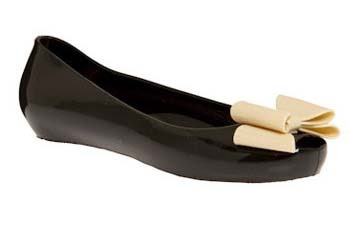 Candygram jelly flat in Black Licorice from ModCloth.com, $29.99