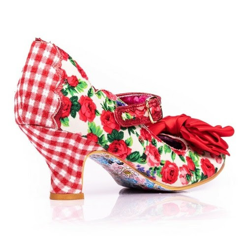 Clothes Shoes Accessories Floral Pattern Heels New Irregular Choice Summer Breeze Red G Casacarpedm