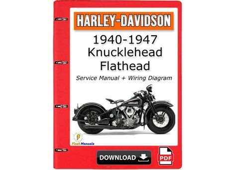 eBook Harley Davidson Knucklehead 1941 Repair Service Manual