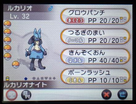 ポケモンｘｙプレイ日記 二日目 その１ １２日の木曜日