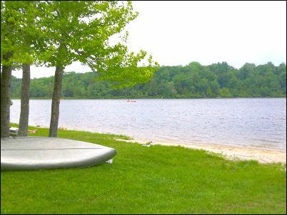Promised Land Canoe by Lake