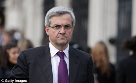 Respectable now: Chris Huhne arrives at the Houses of Parliament last month