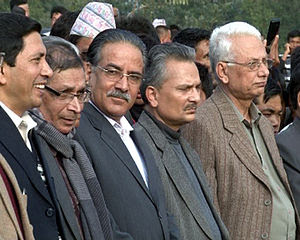 English: leaders of CPN maoist of Nepal.