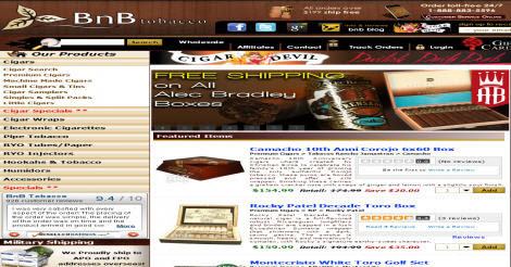 BnB Tobacco discount coupons (24 Available) bnbtobacco.com