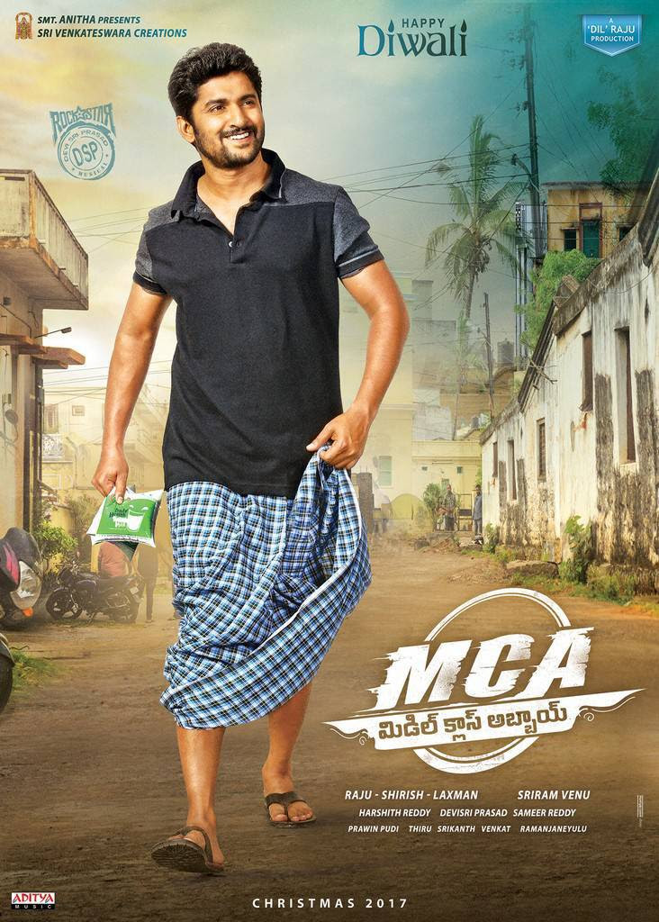 Nani MCA Middle Class Abbai Telugu Movie Stills Poster