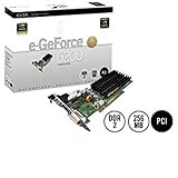 EVGA 256-P1-N399-LX e-GeForce 6200 256MB DDR2 PCI Graphics Card