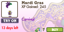Mardi Gras Market Info