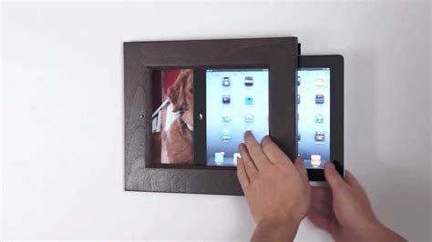 You can learn more about our review process here. iPad Frame Dock. Desk and wall mount - YouTube