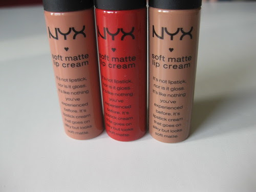 NYX Soft Matte Lip Cream bottle pictures