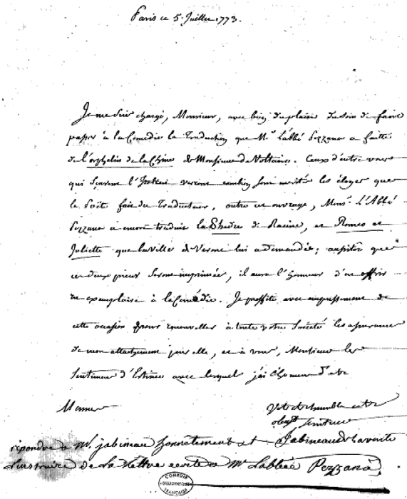 poete italien 5 lettres