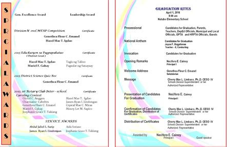  sample graduation programs all you need to know about ah studio blog