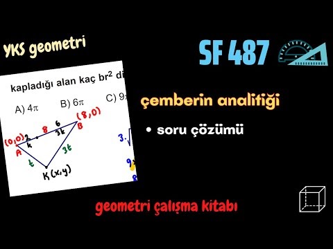 487📣Analitik Geometri📣soru çözümü