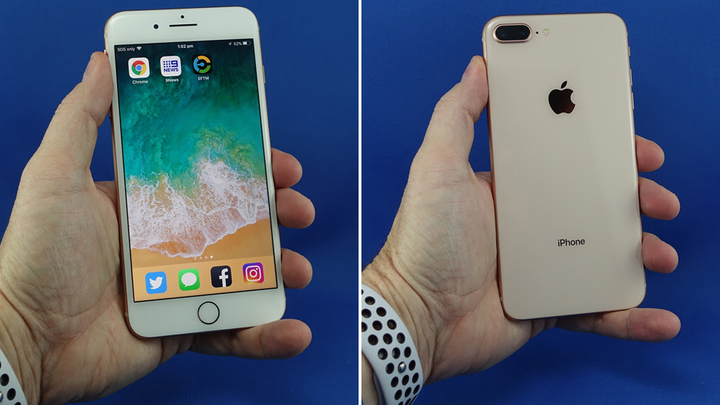 Apple's iPhone 8 Plus. 