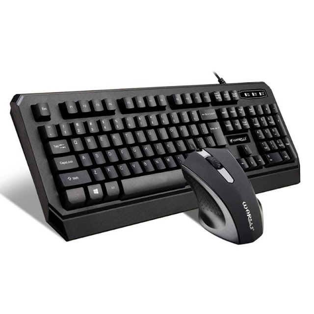 Top Keyboard Changeable LED with Color Luminous Backlit Multimedia
Ergonomic Gaming Keyboard and Mouse Set for Game computer