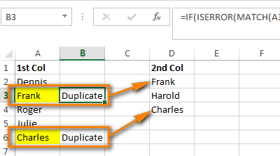 How To Find Duplicates In Two Different Excel Spreadsheets