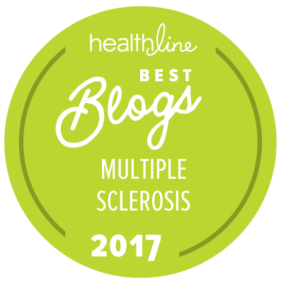 multiple sclerosis best blogs badge