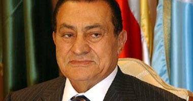 الرئيس المخلوع  محمد حسنى مبارك