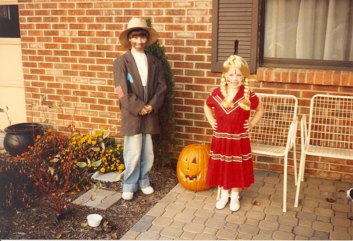 Halloween 1991 - Hobo and an Indian