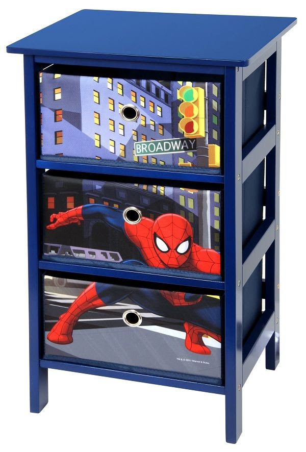 cool bedside draws | Spiderman room, Spiderman room decor ...