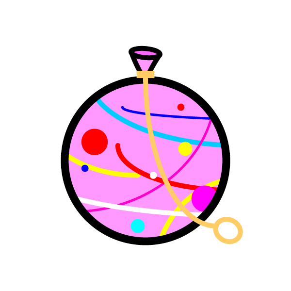 かわいいヨーヨー釣りの無料イラスト 商用フリー オイデ43