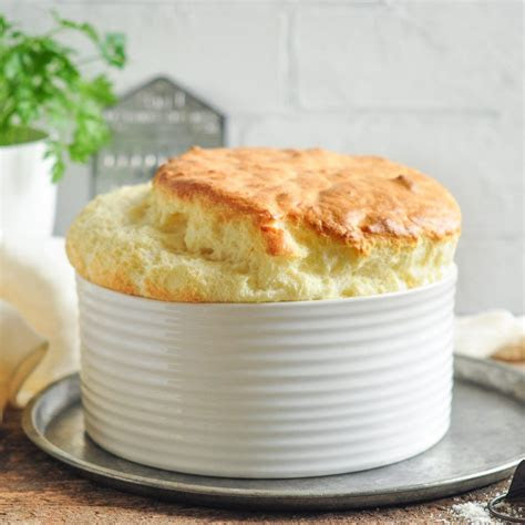 classic recipe  cheese souffle    easier
